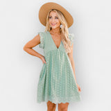 Summer Dress with Hidden Shorts and Pockets