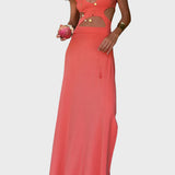 Comfortable Cut-Out Dress